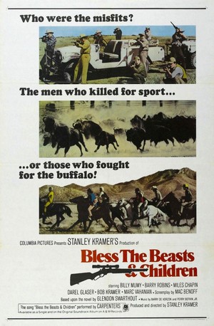 Bless the Beasts & Children (1971) - poster