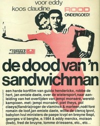 De Dood van een Sandwichman (1971) - poster