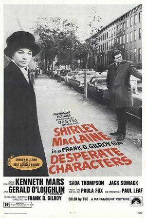 Desperate Characters (1971) - poster