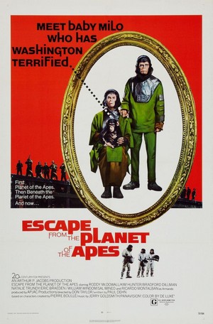 Escape from the Planet of the Apes (1971) - poster