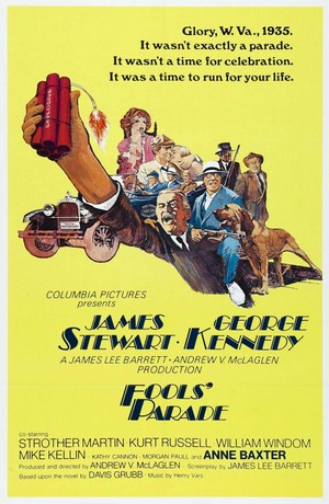 Fools' Parade (1971) - poster