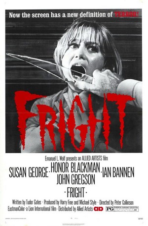 Fright (1971) - poster
