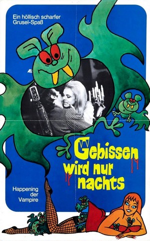 Gebissen Wird Nur Nachts (1971) - poster