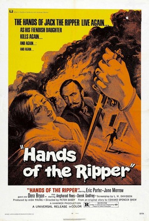 Hands of the Ripper (1971) - poster