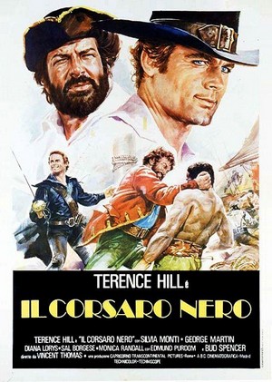 Il Corsaro Nero (1971) - poster