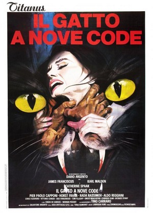 Il Gatto a Nove Code (1971) - poster