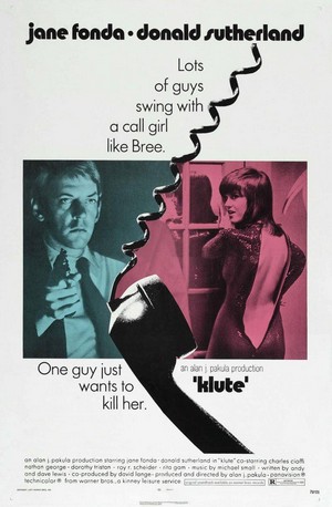 Klute (1971) - poster