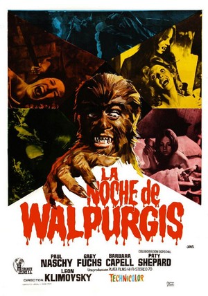 La Noche de Walpurgis (1971) - poster