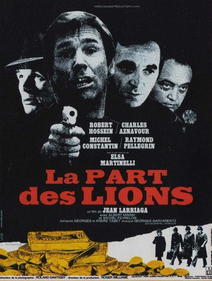 La Part des Lions (1971) - poster