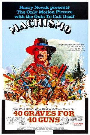 Machismo: 40 Graves for 40 Guns (1971) - poster