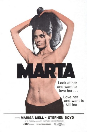 Marta (1971) - poster
