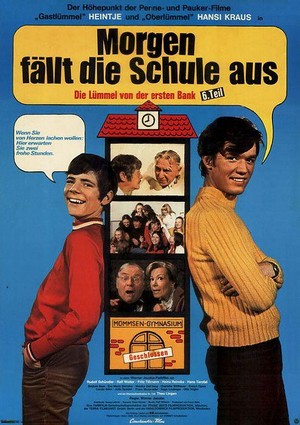 Morgen Fällt die Schule Aus - Die Lümmel von der Ersten Bank, VI. Teil (1971) - poster