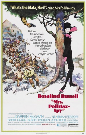 Mrs. Pollifax-Spy (1971) - poster