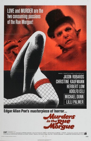 Murders in the Rue Morgue (1971) - poster