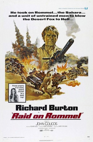 Raid on Rommel (1971) - poster