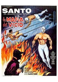 Santo contra la Mafia del Vicio (1971) - poster