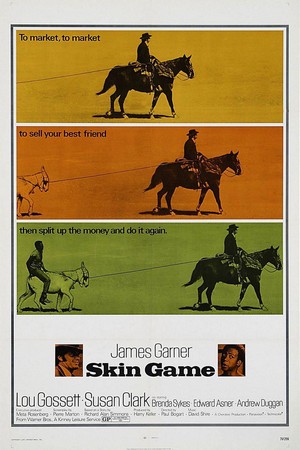 Skin Game (1971) - poster
