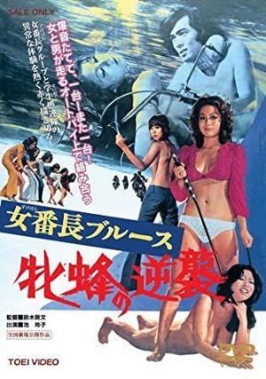 Sukeban Burûsu: Mesubachi no Gyakushû (1971) - poster