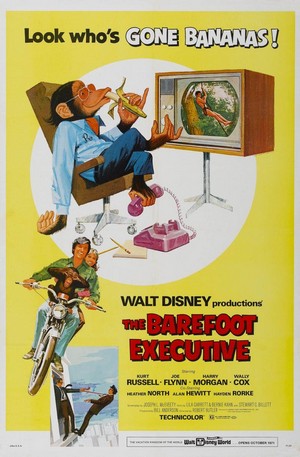 The Barefoot Executive (1971) - poster