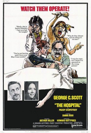 The Hospital (1971) - poster