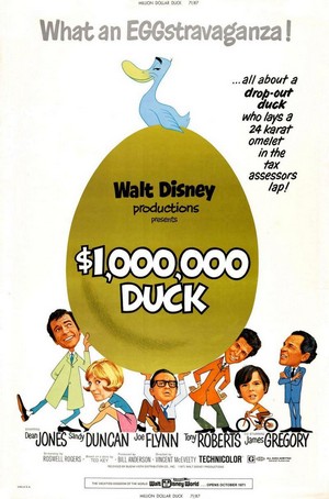 The Million Dollar Duck (1971) - poster