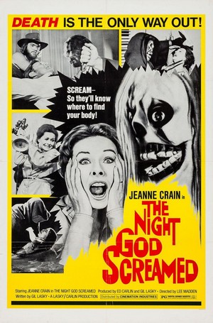 The Night God Screamed (1971) - poster