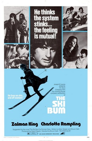 The Ski Bum (1971) - poster