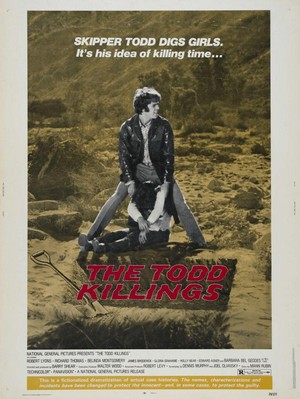The Todd Killings (1971) - poster
