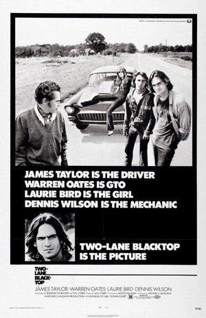 Two-Lane Blacktop (1971) - poster