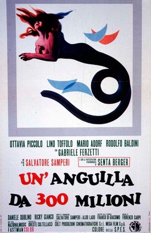 Un'Anguilla da Trecento Milioni (1971) - poster