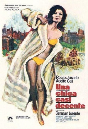 Una Chica Casi Decente (1971) - poster