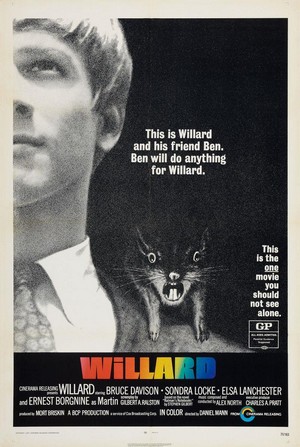Willard (1971) - poster