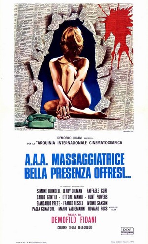 A.A.A. Massaggiatrice Bella Presenza Offresi... (1972) - poster