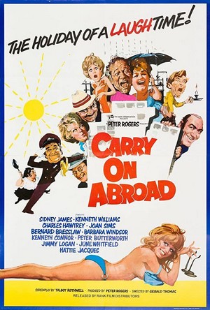 Carry On Abroad (1972) - poster