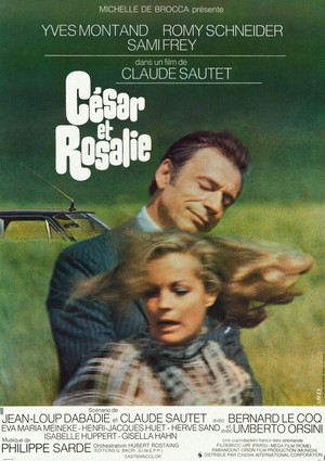 César et Rosalie (1972) - poster
