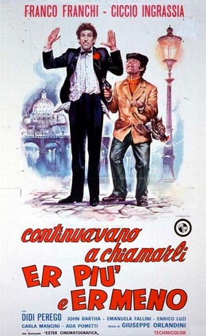 Continuavano a Chiamarli... er Più e er Meno (1972) - poster