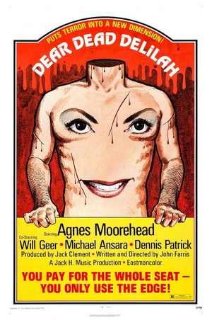 Dear Dead Delilah (1972) - poster