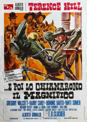 E Poi lo Chiamarono Il Magnifico (1972) - poster
