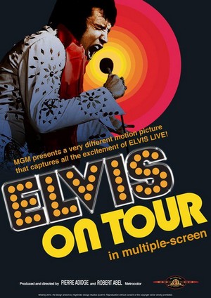 Elvis on Tour (1972) - poster