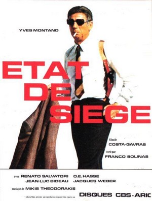 État de Siège (1972) - poster