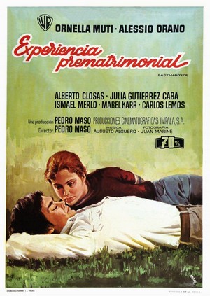 Experiencia Prematrimonial (1972) - poster
