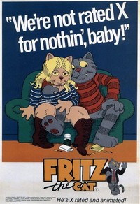 Fritz the Cat (1972) - poster