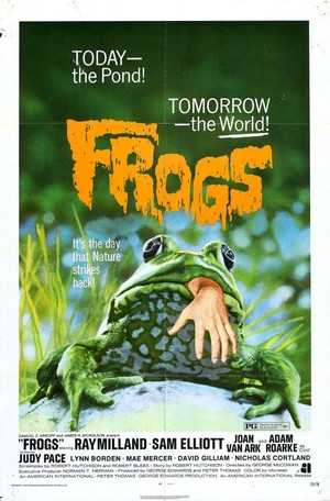 Frogs (1972) - poster