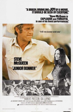 Junior Bonner (1972) - poster