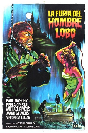 La Furia del Hombre Lobo (1972) - poster