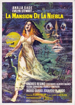La Mansión de la Niebla (1972) - poster