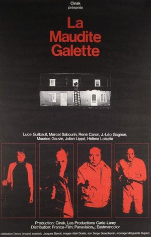 La Maudite Galette (1972) - poster