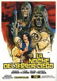 La Noche del Terror Ciego (1972) - poster