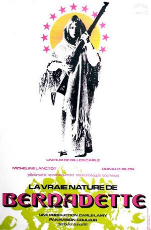 La Vraie Nature de Bernadette (1972) - poster