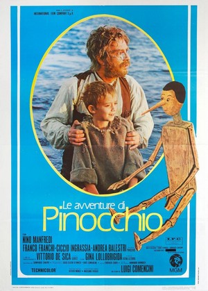 Le Avventure di Pinocchio (1972) - poster